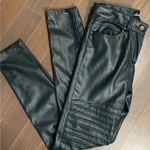 Blue Leather Pants from Sandra Angelozzi